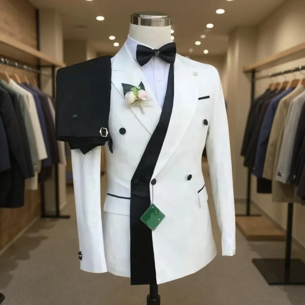 Costumes formels à Double boutonnage pour hommes