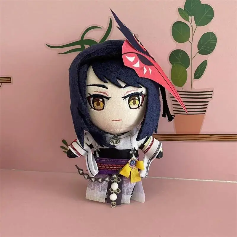 

Игрушка Genshin Impact Kujo Sara Подушка милая плюшевая мягкая мультяшная Подушка 20 см Высота Kujo Sara праздничный подарок для детей на день рождения