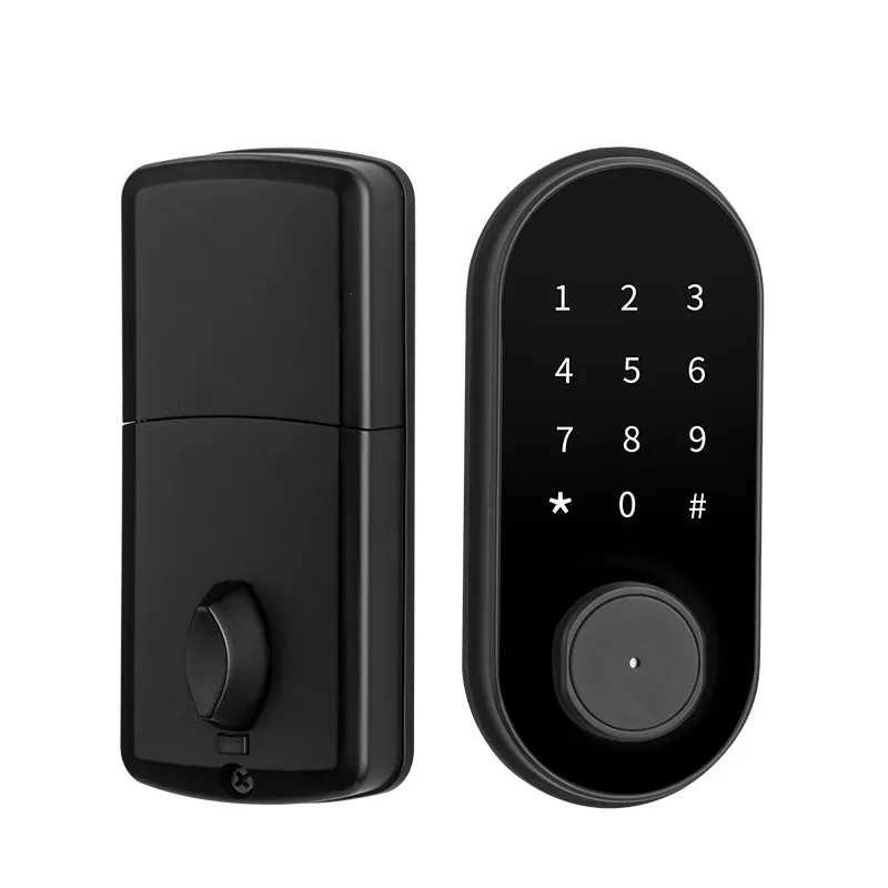 Tuya Deadbolt Fingerprint Electronic Smart Door Lock Home Anti-theft Apartment Bluetooth APP Remote Control Lock