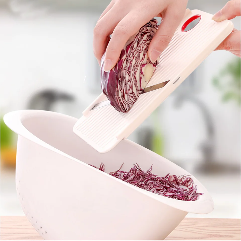 Portable Stainless Steel Vegetable Slicer for Kitchen