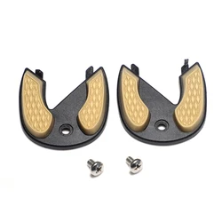 Cycling Shoe Heel Repair and Anti - Slip Sole Pads - 45 (Gold heel)