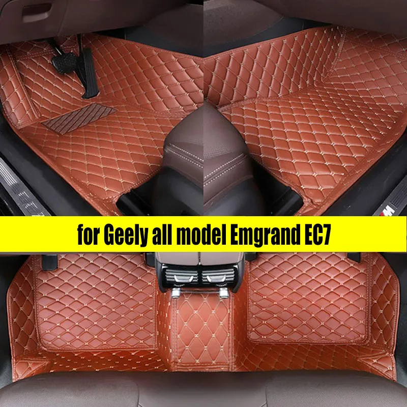 

Автомобильные коврики CRLCRT для Geely all model Emgrand EC7 GS GL GT EC8 GC9 X7 FE1 GX7 SC6 SX7 GX2, автомобильные аксессуары