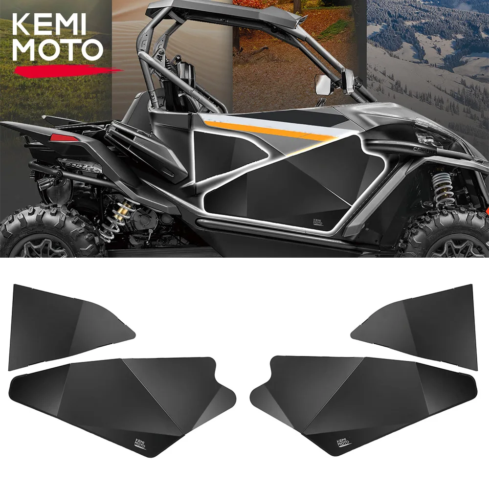 KEMIMOTO UTV 알루미늄 하부 도어 인서트, CF-MOTO ZFORCE 950 스포츠 HO EX 2020 2021 2022 2023 5BY -807000-1000 호환