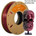 Silk Dual Black Red