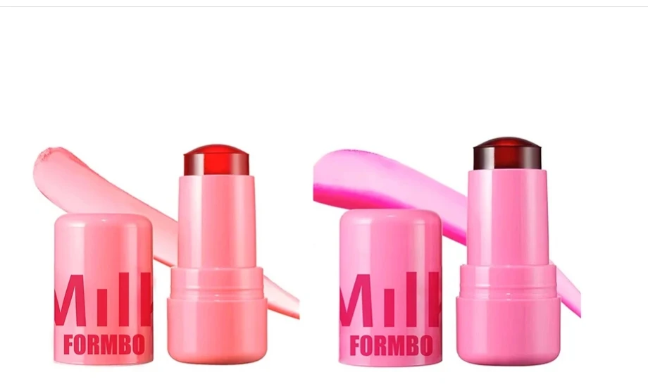 1/2/4 Stück Gelee Lippenstift Wange Rouge Stick Langanhaltend Feuchtigkeit... - Bild 3 von 3