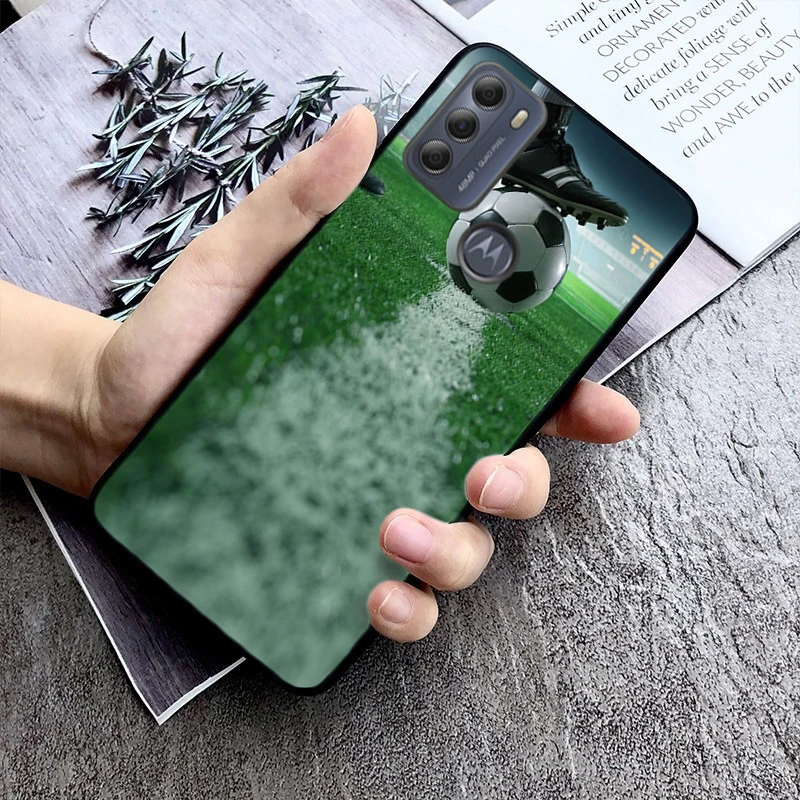 Football Soccer Ball Design Phone Case – Durable and Stylish Protection