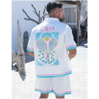 Vêtements culturels populaires, ensembles de chemises tendance, vêtements à imprimés floraux, un incontournable pour les hommes, vente en vogue, ventes en édition limitée 2