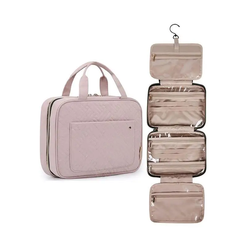 New High Capacity Makeup Bag Travel Cosmetic Bags Waterproof Toiletries Wash Storage Bags Travel Kit Ladies Beauty Bag Organizer