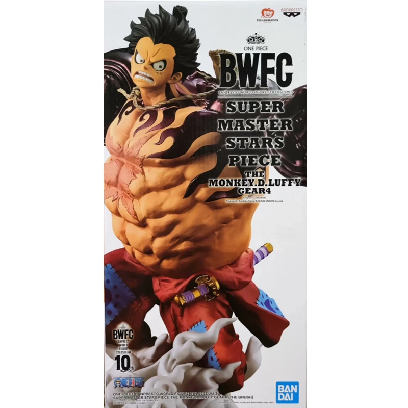 Оригинальная оригинальная Слитная система Banpresto BWFC 10-я годовщина 22 см SMSP Gear четвертая Обезьяна D. Luffy 01 02 фигурка модели игрушки подарки (art.: 3920c4e6446fe) - 3920c4e6446fe