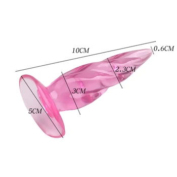 Silicone Butt Plug Dildo Masturbation Anal Plug Vaginal Plug Sex Toys For Women Anal Dilator Toys for Gay Anal Toys Sexules Toys 4