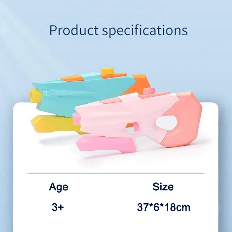 2 Modes Water Guns Kids Toy Swimming Pool Beach Summer Long Range Squirt Fighting Game Large Capacity Spray Toys Water Blasters 3