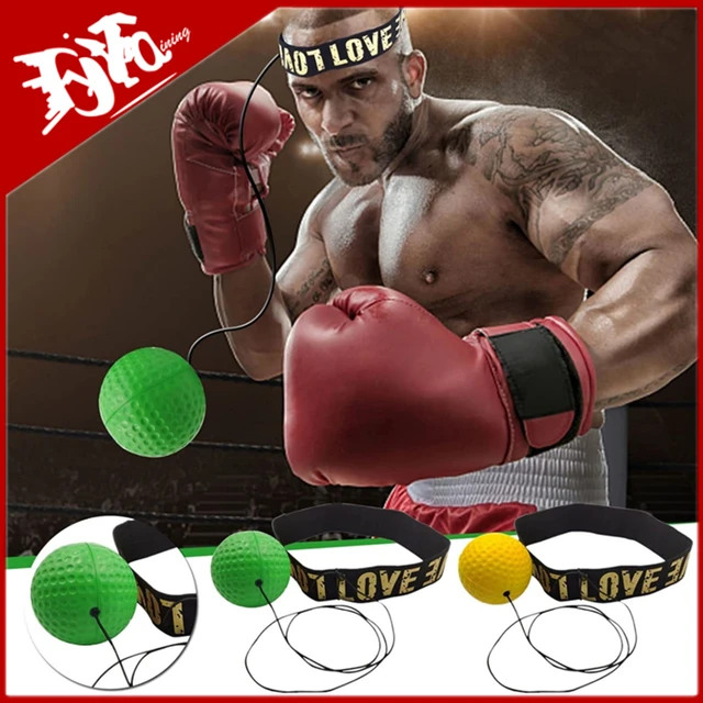 MMA Sanda – boule de boxe, en PU, avec tête de balle, entraînement de la  main, réaction des yeux, sac de sable à domicile, équipement de Fitness,  nouveauté - AliExpress