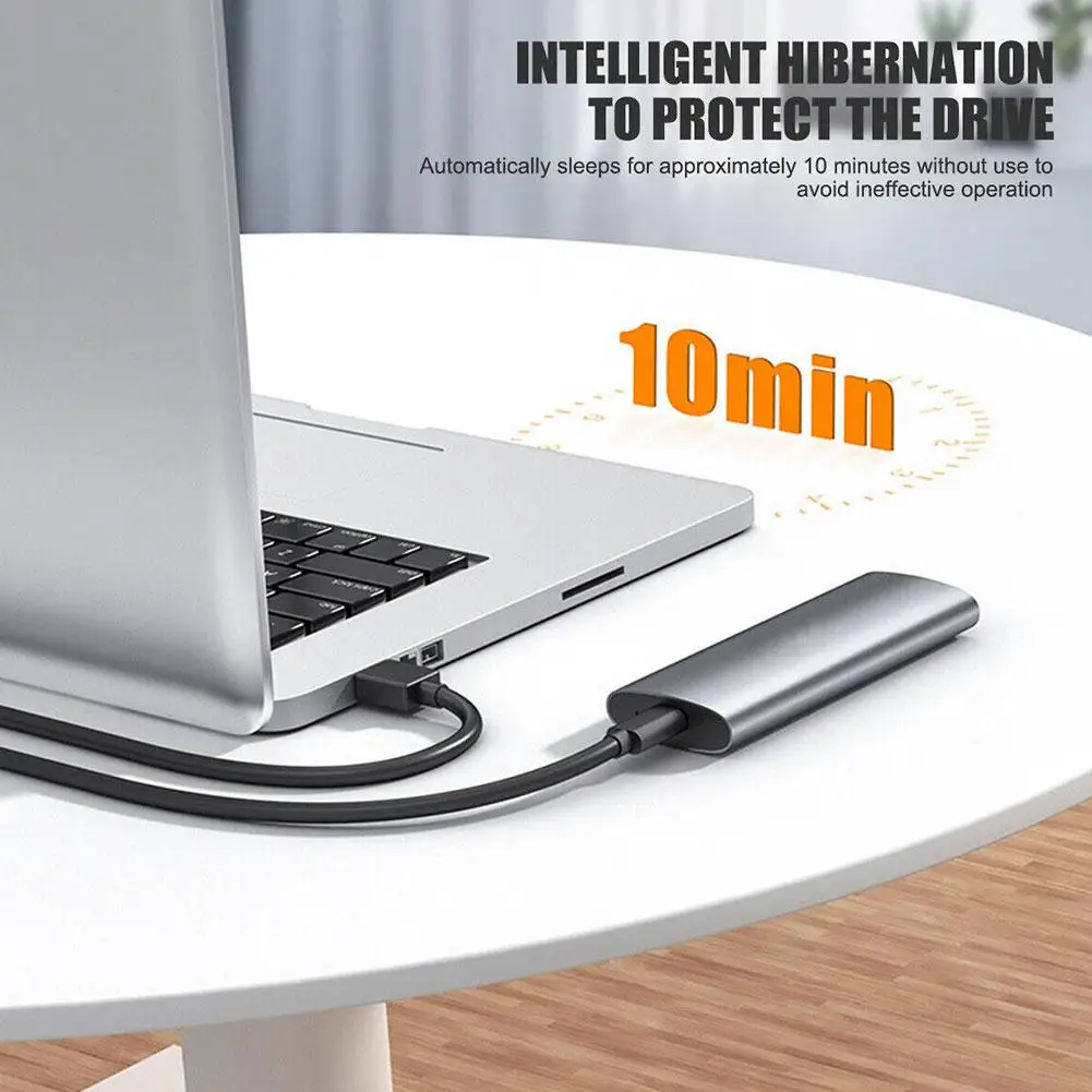 USB 3.1 NGFF NVMEM. 고속 SSD 보호 케이스, 외부 HD USB C 3.2, C타입 I8E9, M2 NVMe 인클로저, 20Gbps