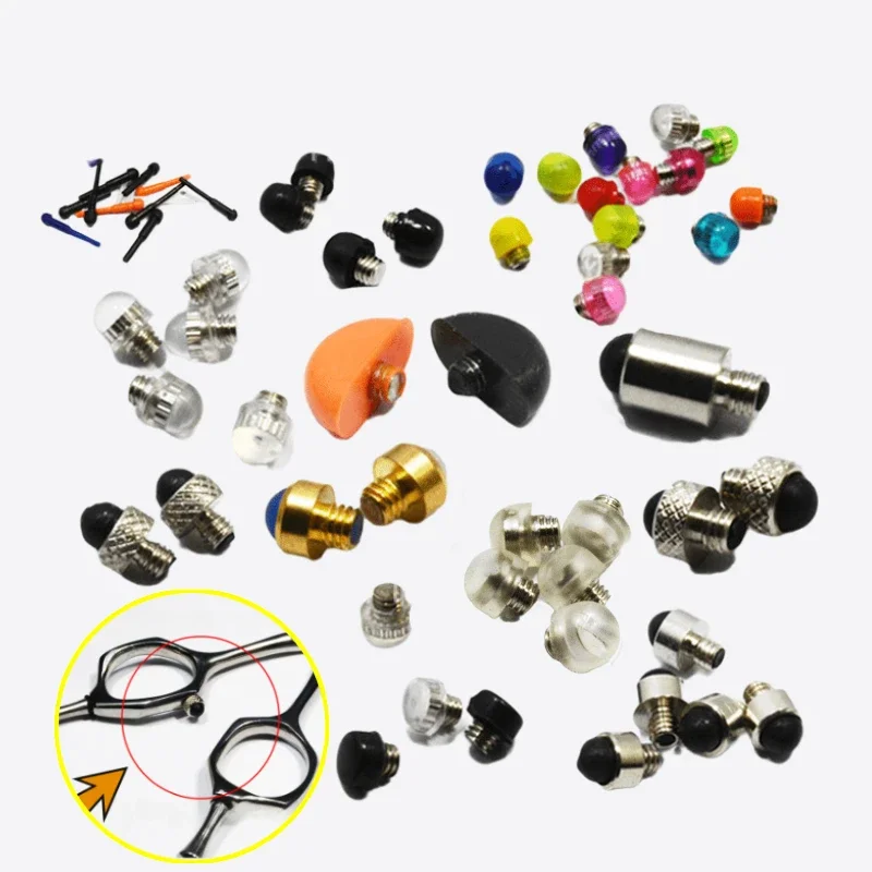 

5pcs Hair Scissors Rubber Silencer Rubber Muffler Hair Scissor Silencer Accessory Styling Tools Barber Salon Replacement