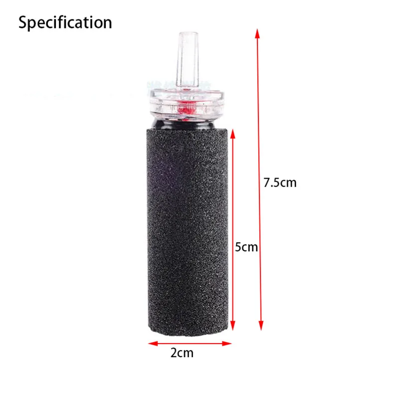 Air Bubble Stone with Non Return Check Valve Aquarium Fish Tank Aerator Pump Oxygen Diffuser Oxygen Mineral Bubbles Accessories 6