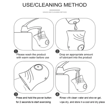 Medical Silicone Material Vibrating Magic Masturbation Cup Artificial Vagina Male Masturbator Adult Sex Toy For Men 6