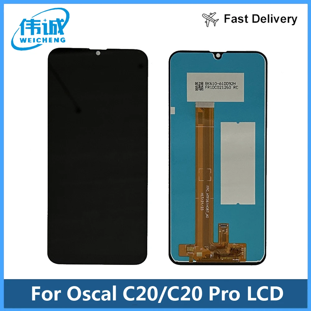 Testato Originale Per Display Lcd Blackview Oscal C20 + Sostituzione Gruppo Touch Screen Per Sensore Lcd Oscal C20 Pro + Colla