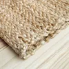 Living Room Carpet Natural Jute Woven Wear-resistant Stain-resistant Rug Natural Primary Color Large Area Floor Mat Ковер Tapis 5