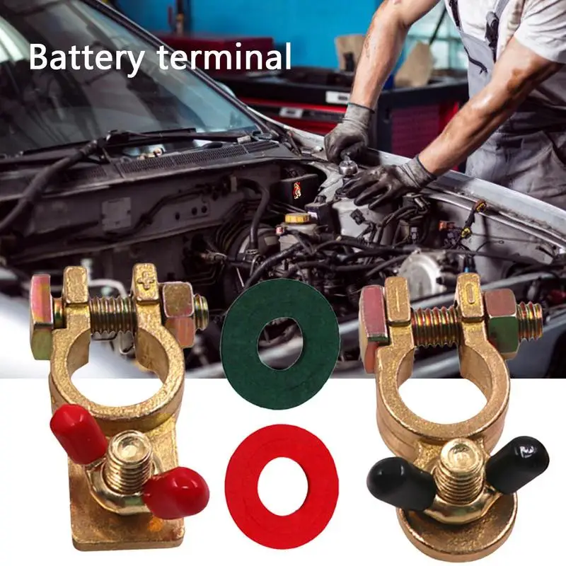 Connettori Per Cavi Auto Terminali Per Batteria Per Auto Kit Terminale A Sgancio Rapido Con Morsetto Per Cavo Superiore Compatibile Con L'Automobile