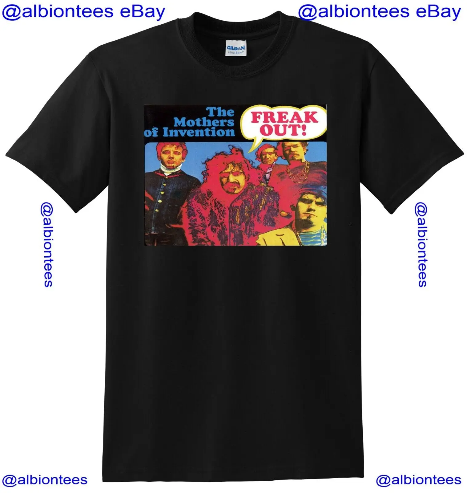 Frank Zappa The Mothers Of Invention T Shirt Freak Out Small Medium Large Xl