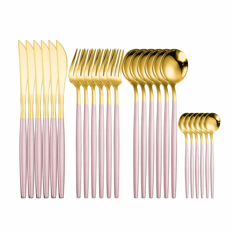pink gold 6sets