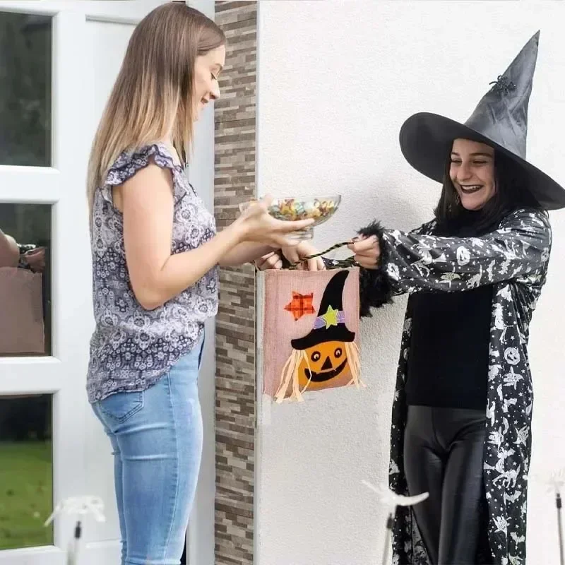 Halloween Gift Bags with Handles for Kids Party Favors