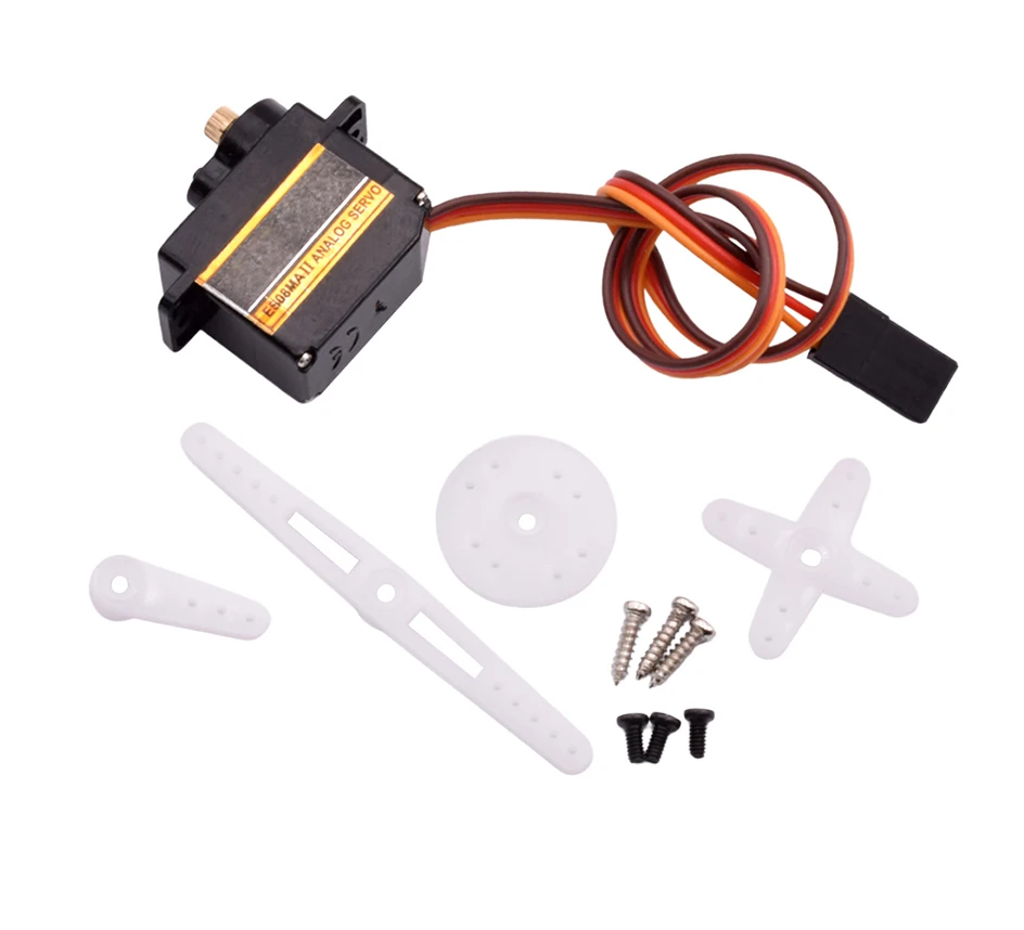 metal servomotor de engrenagem analógico rc arduino