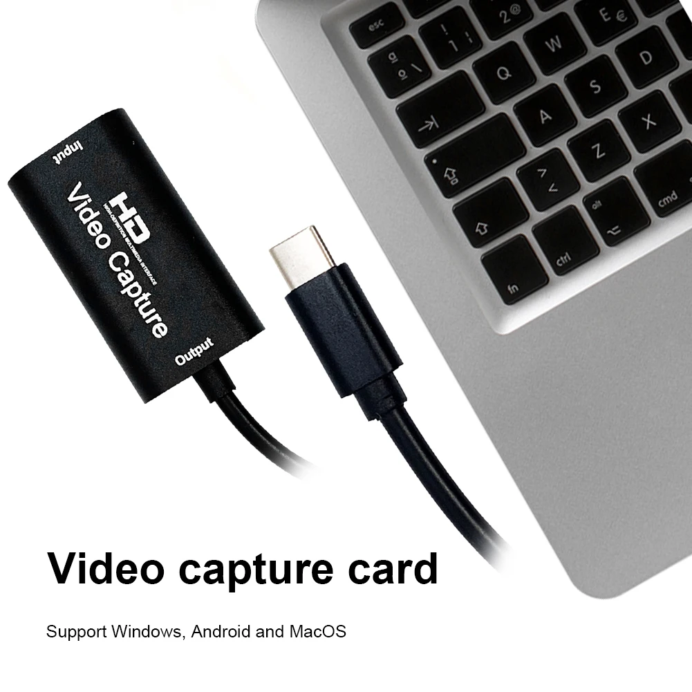HD 1080P 4K Type C To HDMI compatible Video Capture Card HDMI