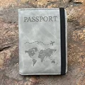 Grey with map
