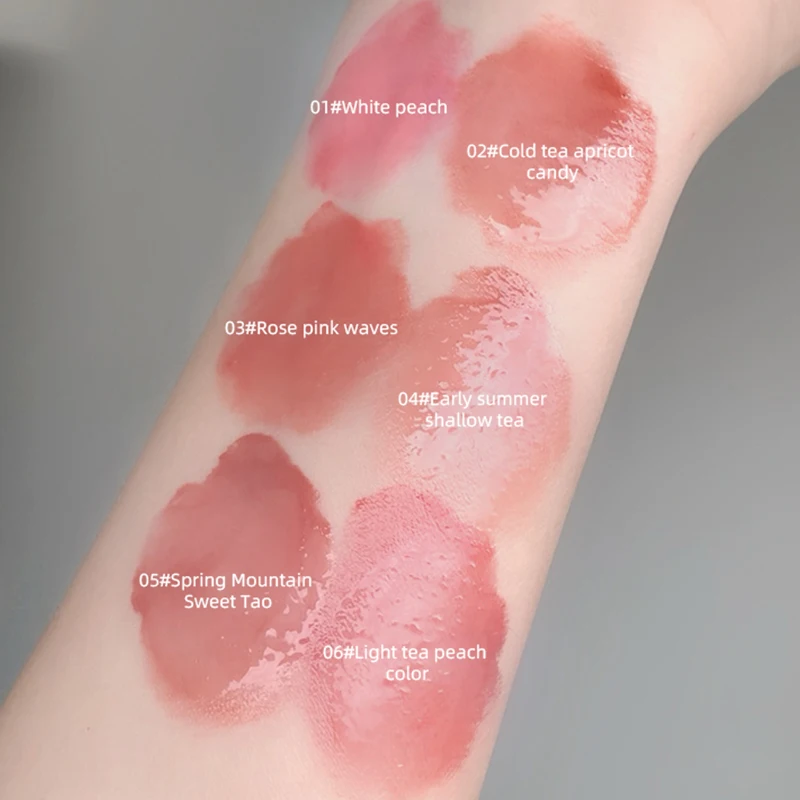 Crystal Translucent Moisturizing Lip Glaze - Long-Lasting Natural Color
