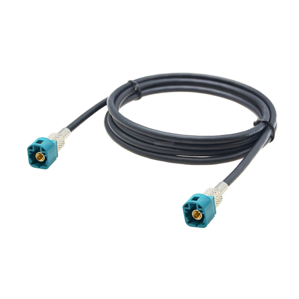 bevotop hsd cabo de fio elétrico usb fakra hsd lvds macho para macho pinos núcleos cabo para benz bmw audi tesla vw