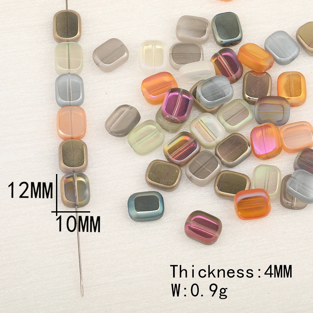 Cordial Design 10*12MM 320Pcs Crystal Material/AB Plating/Hand Made/DIY Beads Making/Rectangle Shape/Jewelry Findings&Components 5 Cordial Design 10*12MM 320Pcs Crystal Material/AB Plating/Hand Made/DIY Beads Making/Rectangle Shape/Jewelry Findings&Components - cordial