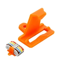 10 PCS PCT Fast Wiring Terminal Lamp Soft Hard Wire Universal Clamp Fixer Snap-in Push-in Splice Connector Secure Holder 2