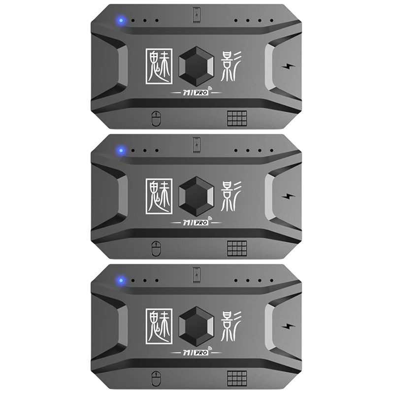 

3 шт., игровой контроллер для клавиатуры и мыши, Bluetooth 5,0