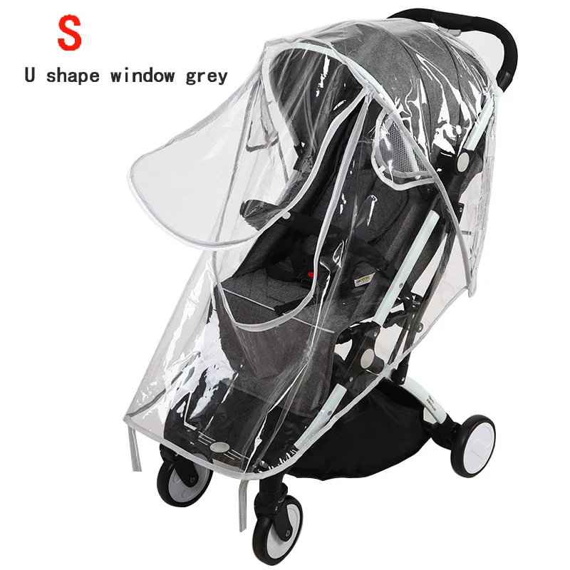 Baby Stroller Accessories Rain Cover for Babyzen Yoyo Yoya Babythrone Babysing Yuyu Pram Raincover Rain Coat Toddler Travel baby stroller accessories do i need	