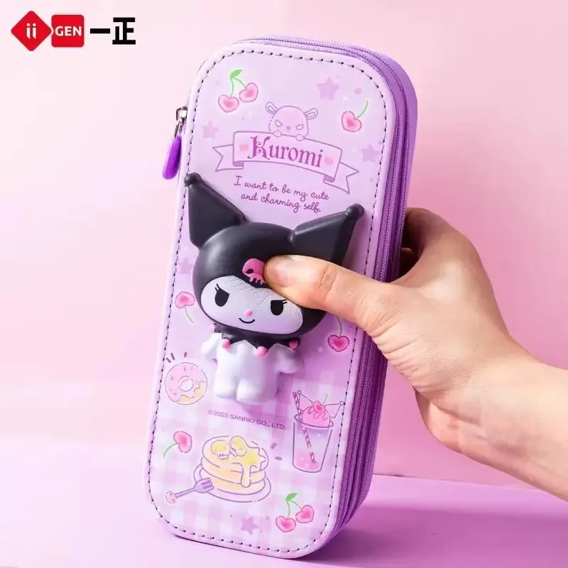 Iigen القرطاسية مرحبا كيتي لطيف مزدوج الطبقات تخفي...