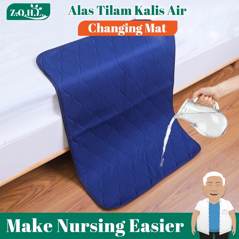 Incontinence pad waterproof mat pee pad waterproof Bed Pad washable Under pad adult urine Mattress protector 2