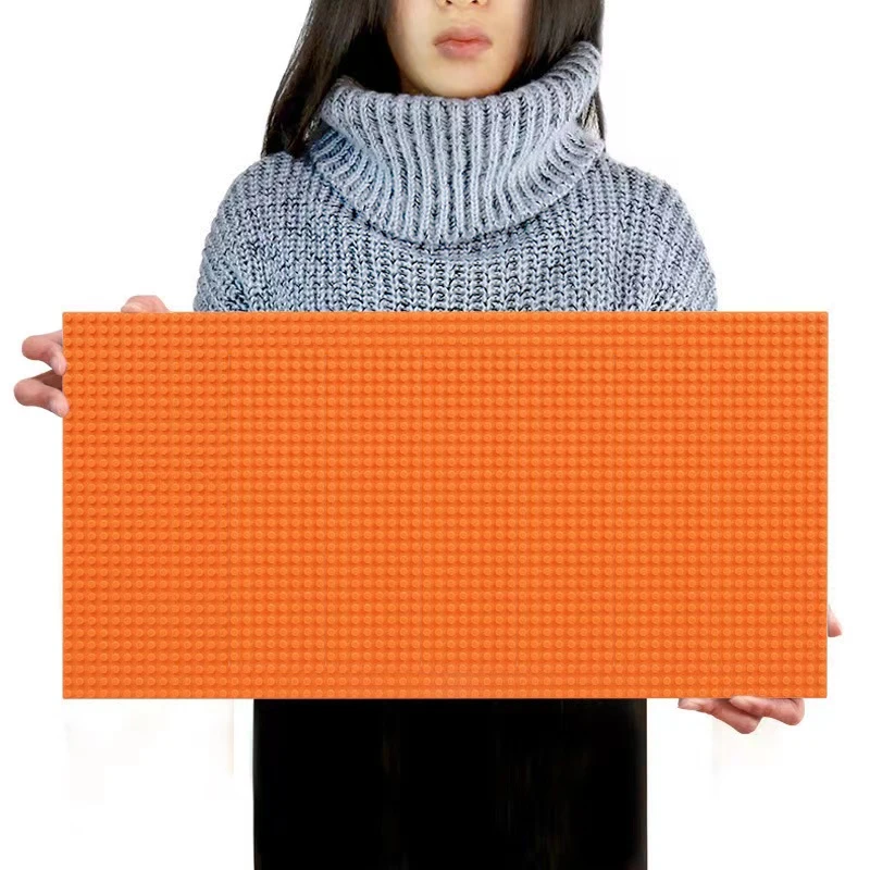 32*64 도트 클래식 빌딩 블록 기본 플레이트, 어린이 DIY 조립 빌딩 블록 벽 베이스 플레이트 크리스마스 선물 완구