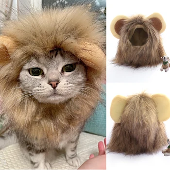 Lion Mane Pet Wig 1