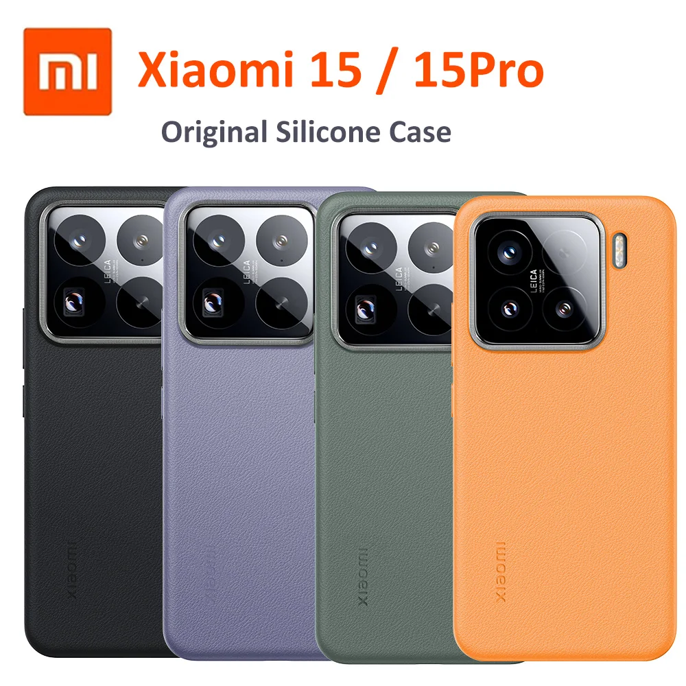 Luxury Silicone Shockproof Phone Case - 100% Original Xiaomi