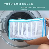 Large Capacity Shoes Washing Bag Convenient Shoe Washing Tool Durable Laundry Bag Easy-clean Laundry Mesh Net Shoe Organizer 1