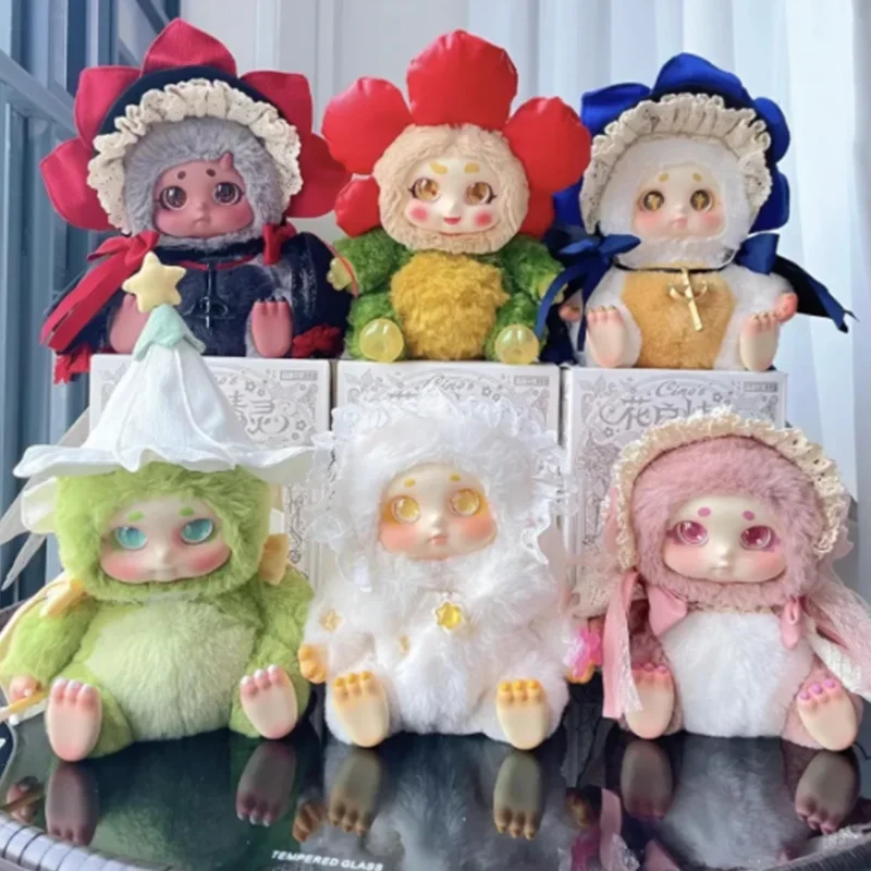 

New Product Yuanqi Factory Sweet Thinking Flower House Elf Cino Plush Blind Box Doll Girl Gift Handmade Kawaii Toy Gift Decorati