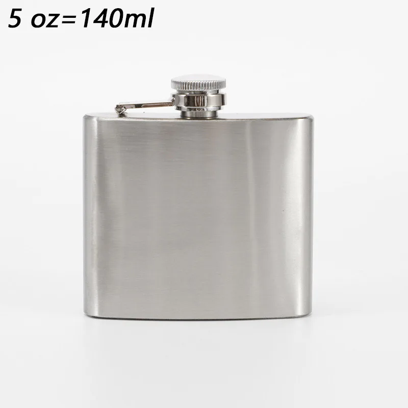 Premium 10 oz Stainless Steel Portable Hip Flask - High Quality Alcohol Drinkware