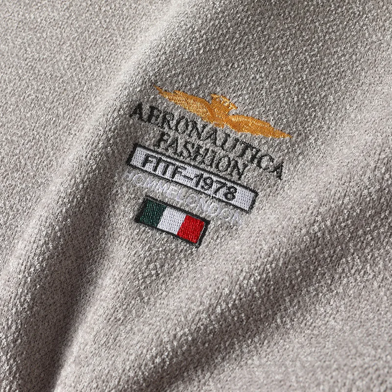 Men's Sweater Spring and Autumn Thick Plush Thickened Round Neck Knitted Bottom Shirt Men's Inner Layer Autumn and Winter 2023 N