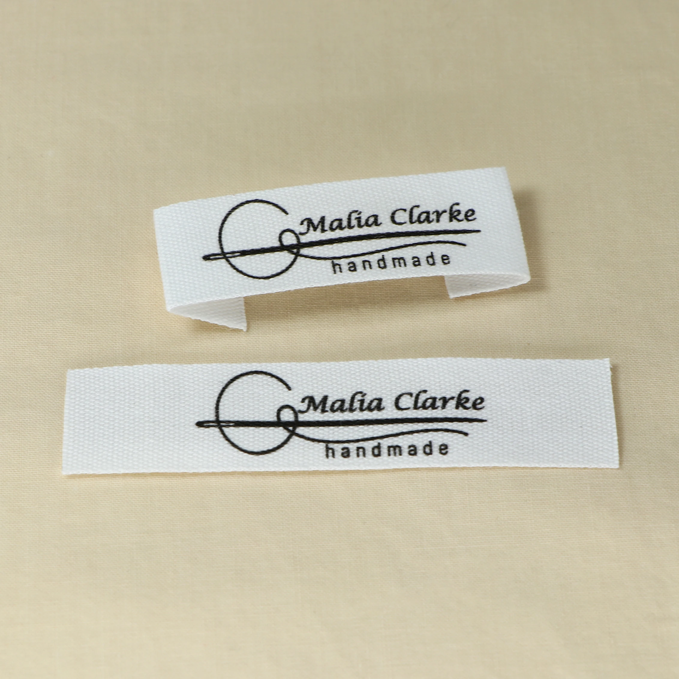 Custom Clothing Labels , Personalized Brand, Cotton printed Tags, Handmade  label, Logo or Text, Watercolor Labels (FR194) - AliExpress