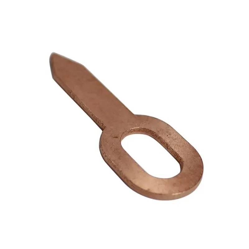 

Dent Weld Spot Copper Coated Straight Pull Rings