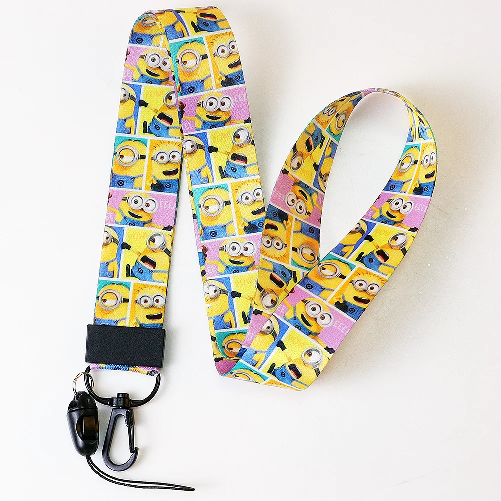Minions Lanyards Minions Lanyards Neck Strap Credit Card Case Badge Holder