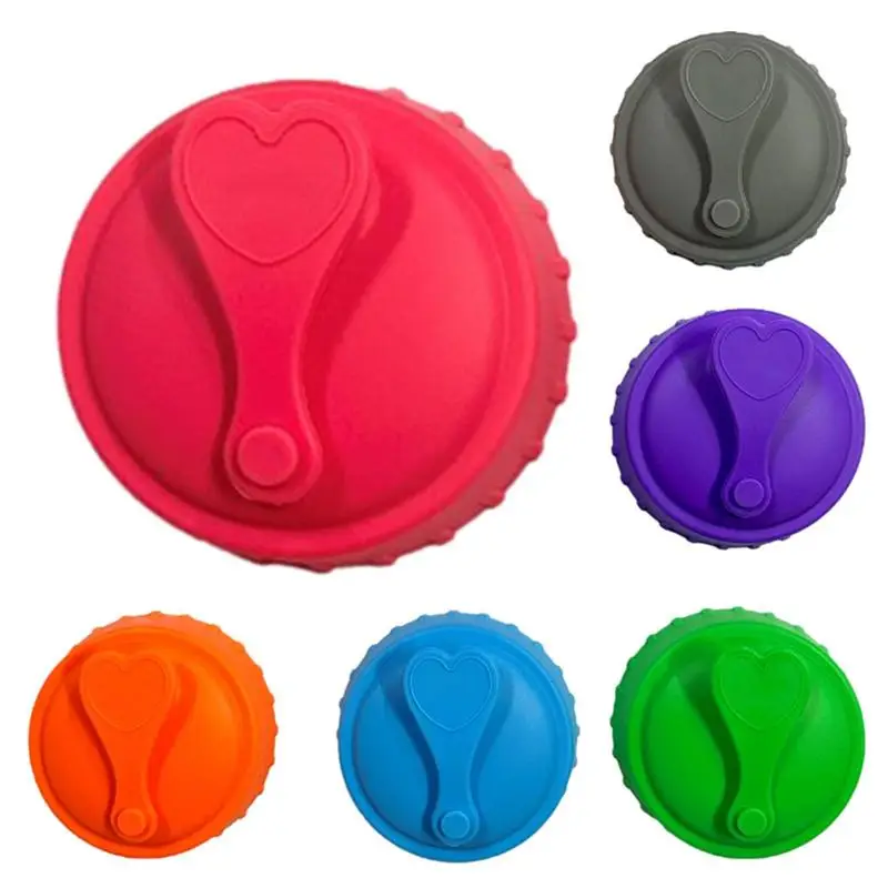 

Can Protector Lid Reusable Beverage Can Coversfor Outdoor Activities Supplies Keep Refreshing Bottle Cap Leak-proof Sealing Lid