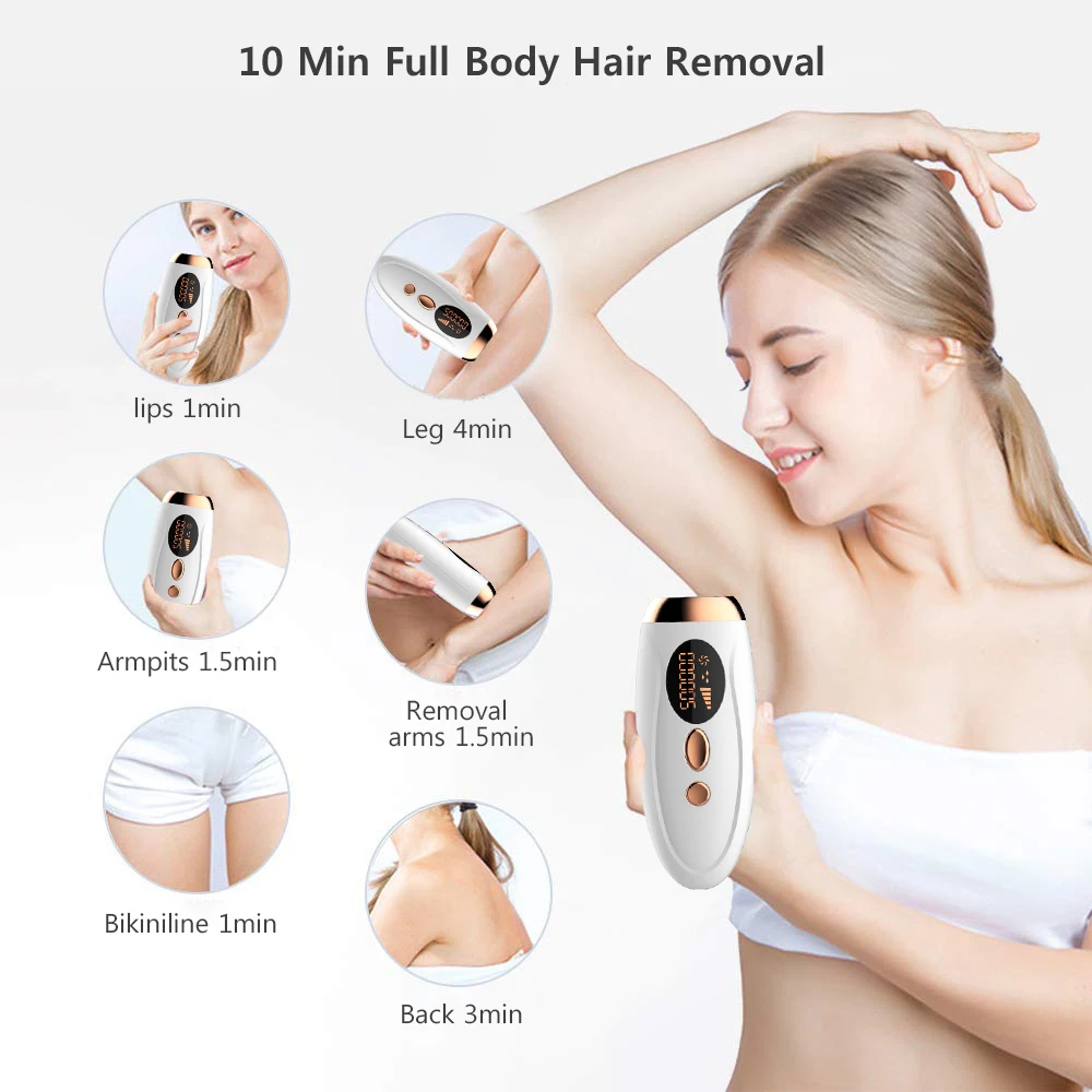 Ipl Laser Epilierer Für Damen Zur Dauerhaften Haarentfernung_voghion.com