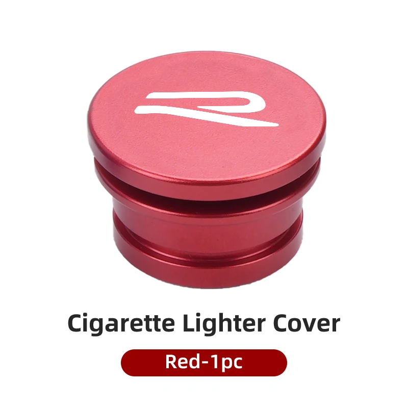 Premium Metal Car Cigarette Lighter Dustproof Decorative Cover Accessory